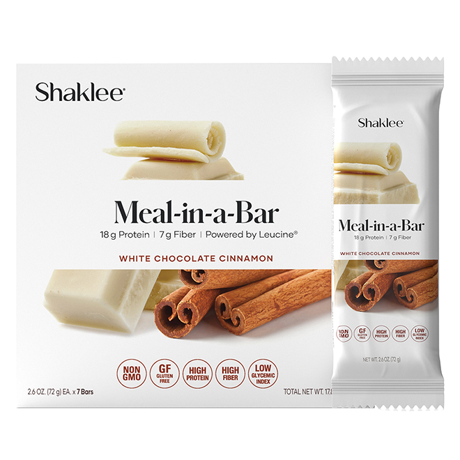 Meal-in-a-Bar White Chocolate Cinnamon front