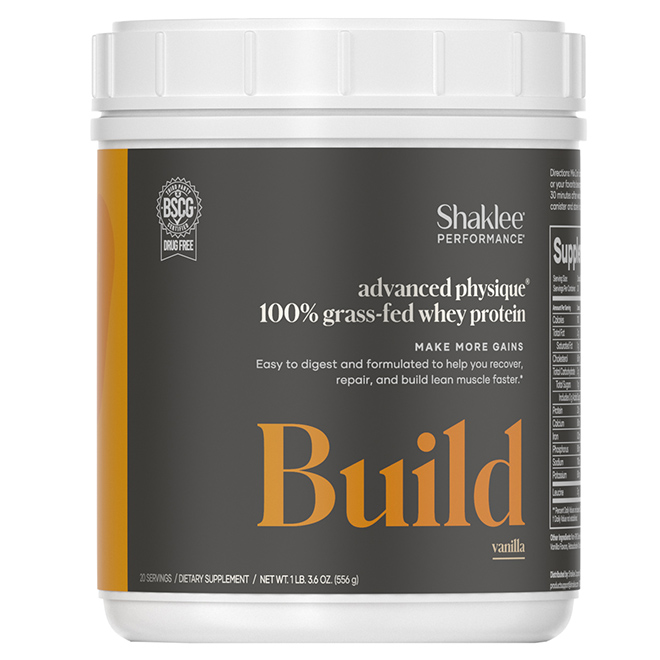 Advanced Physique Grass-Fed Source Whey Shake Vanilla front