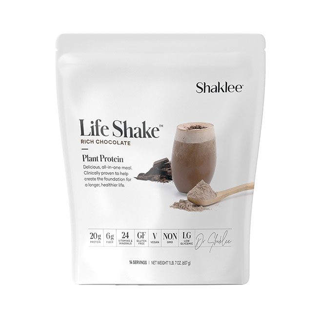 Life Shake Plant Protein Chocolate front
